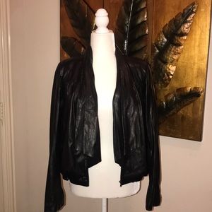 Diane Von Furstenberg Leather Jacket